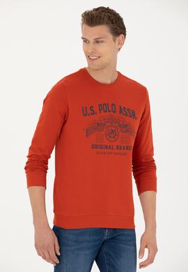 Erkek Kiremit Sweatshirt - 50270806034