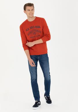 Erkek Kiremit Sweatshirt - 50270806034