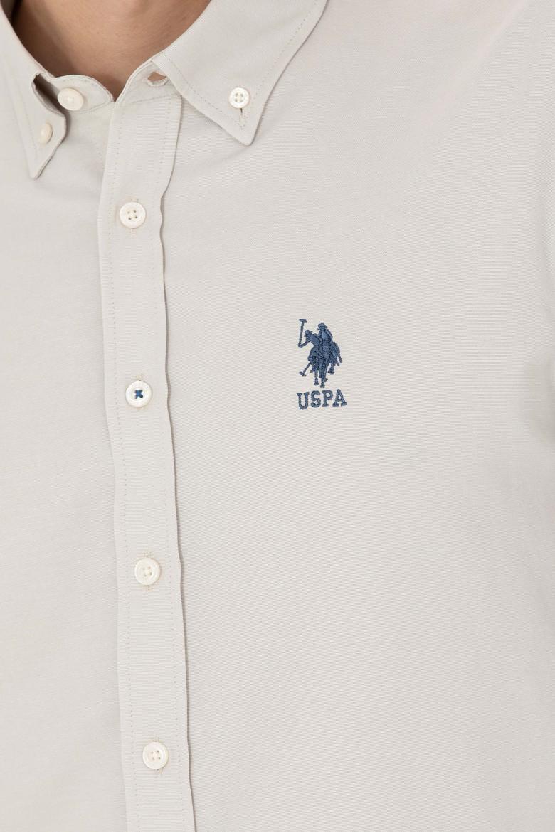 Erkek Taş Uzun Kollu Basic Gömlek - 50271269100