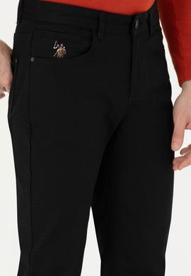 Erkek Siyah Kanvas Pantolon - 50271485349
