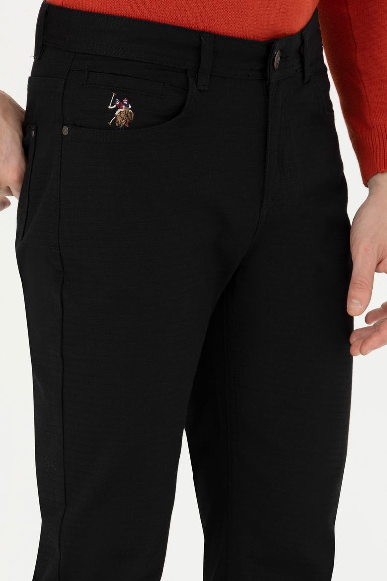 Erkek Siyah Kanvas Pantolon - 50271485349