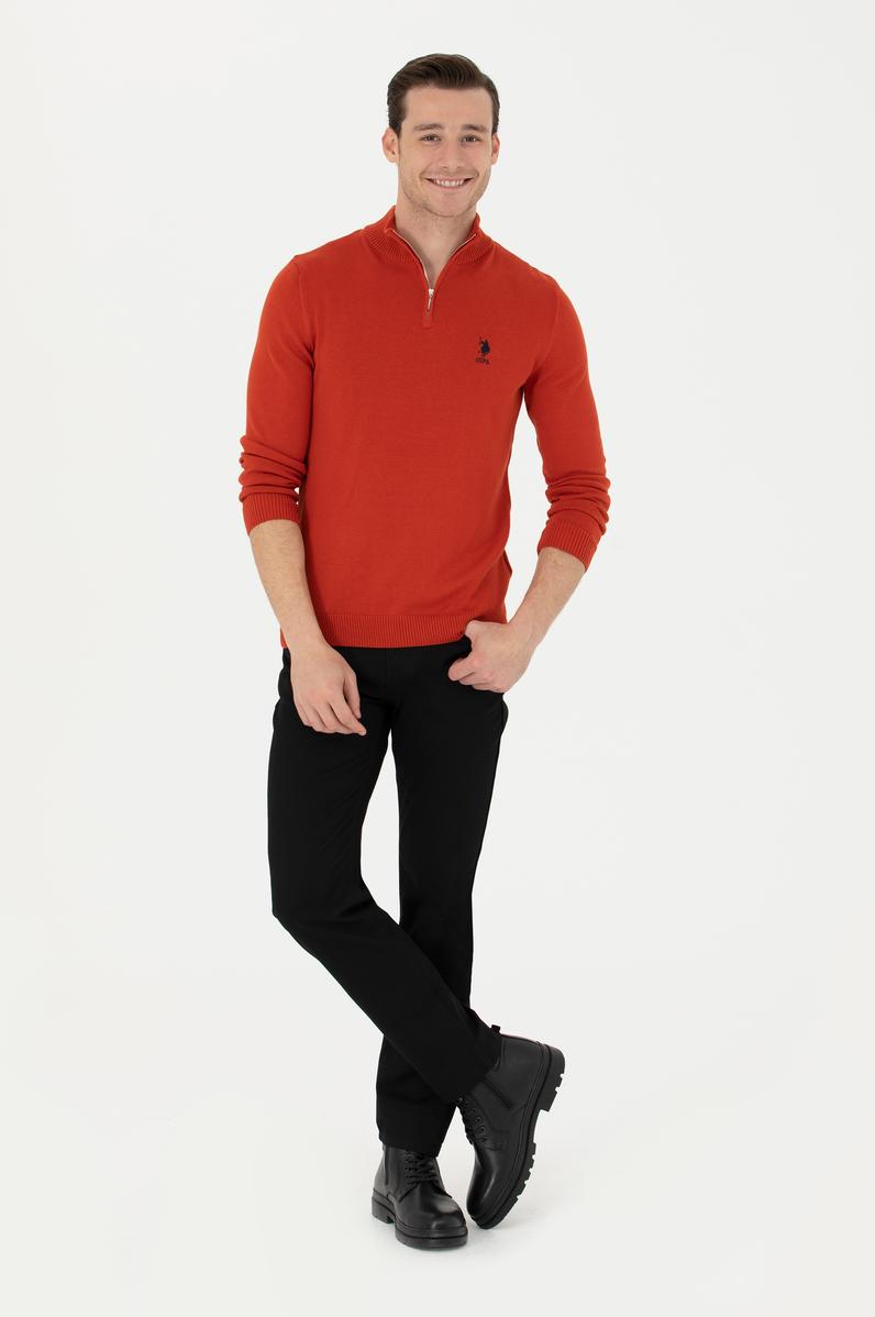 Erkek Siyah Kanvas Pantolon