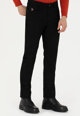 Erkek Siyah Kanvas Pantolon - 50271485349