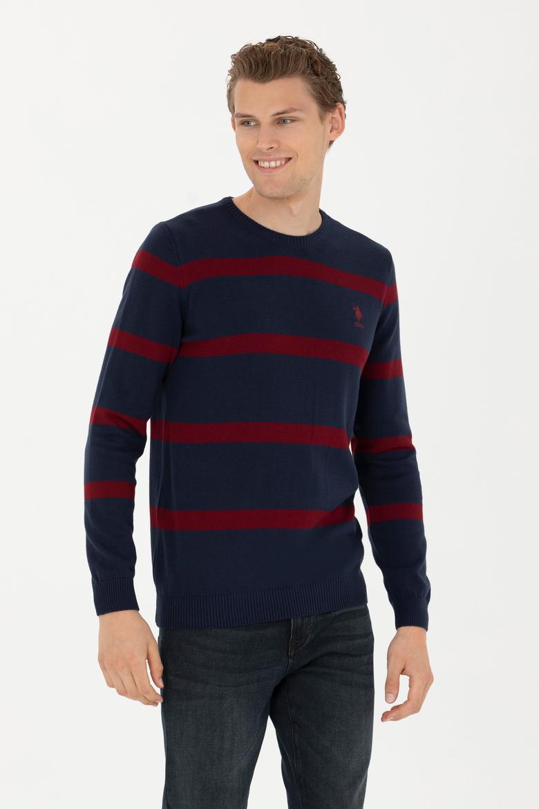 Erkek Lacivert Kazak - 50272126006