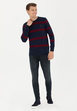 Erkek Lacivert Kazak - 50272126006