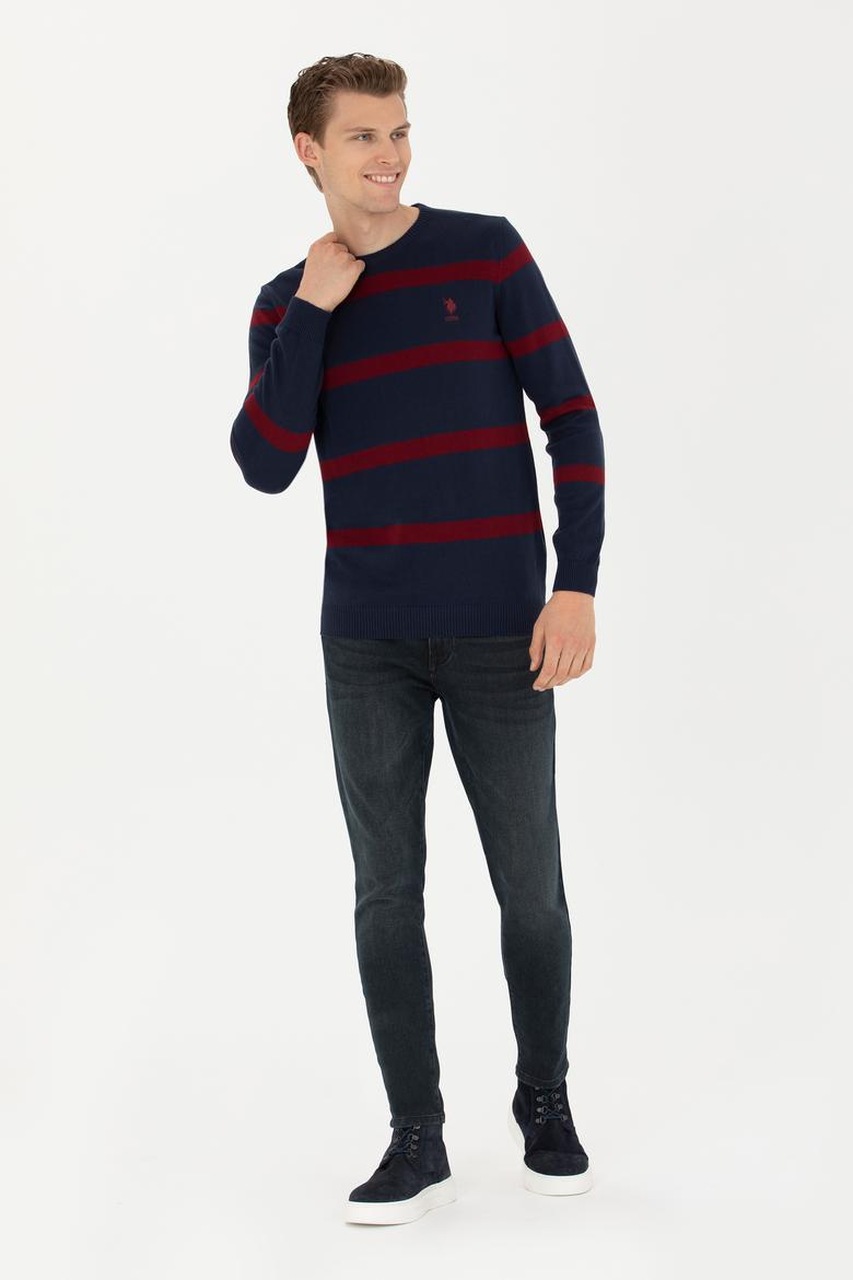 Erkek Lacivert Kazak - 50272126006