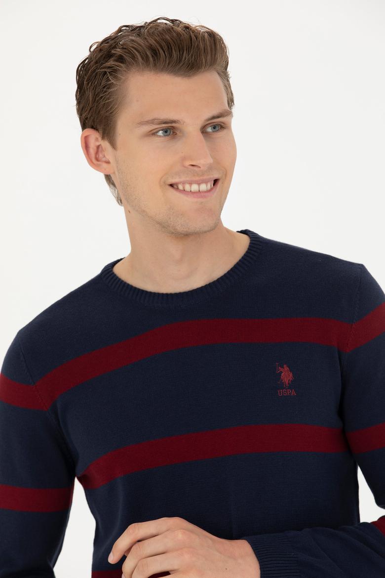 Erkek Lacivert Kazak - 50272126006