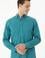 Erkek Petrol Uzun Kollu Gömlek