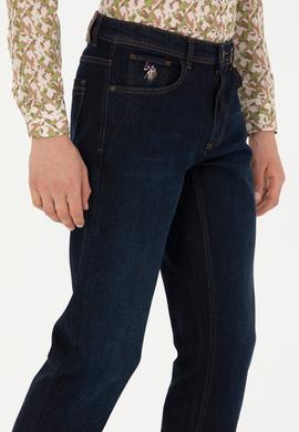 Erkek Eflatun Jean Pantolon - 50272571029