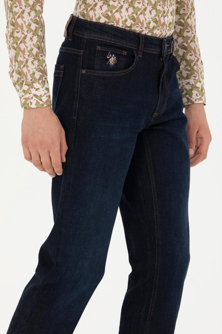 Erkek Eflatun Jean Pantolon - 50272571029