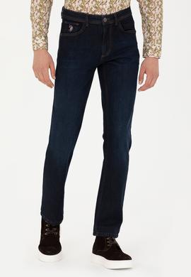 Erkek Eflatun Jean Pantolon - 50272571029