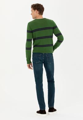 Erkek Yeşil Jean Pantolon - 50272587015