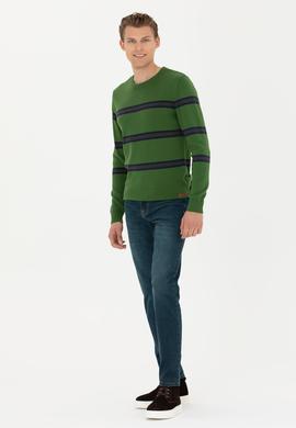 Erkek Yeşil Jean Pantolon - 50272587015