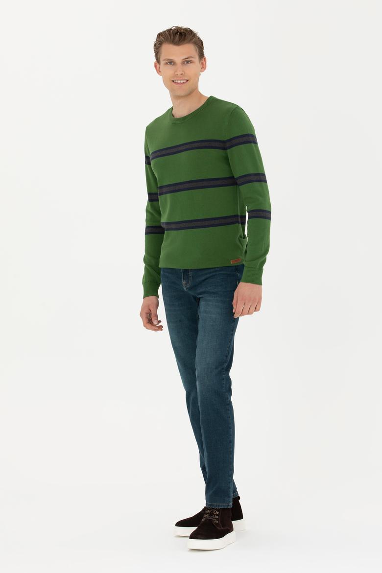 Erkek Yeşil Jean Pantolon - 50272587015