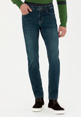 Erkek Yeşil Jean Pantolon - 50272587015
