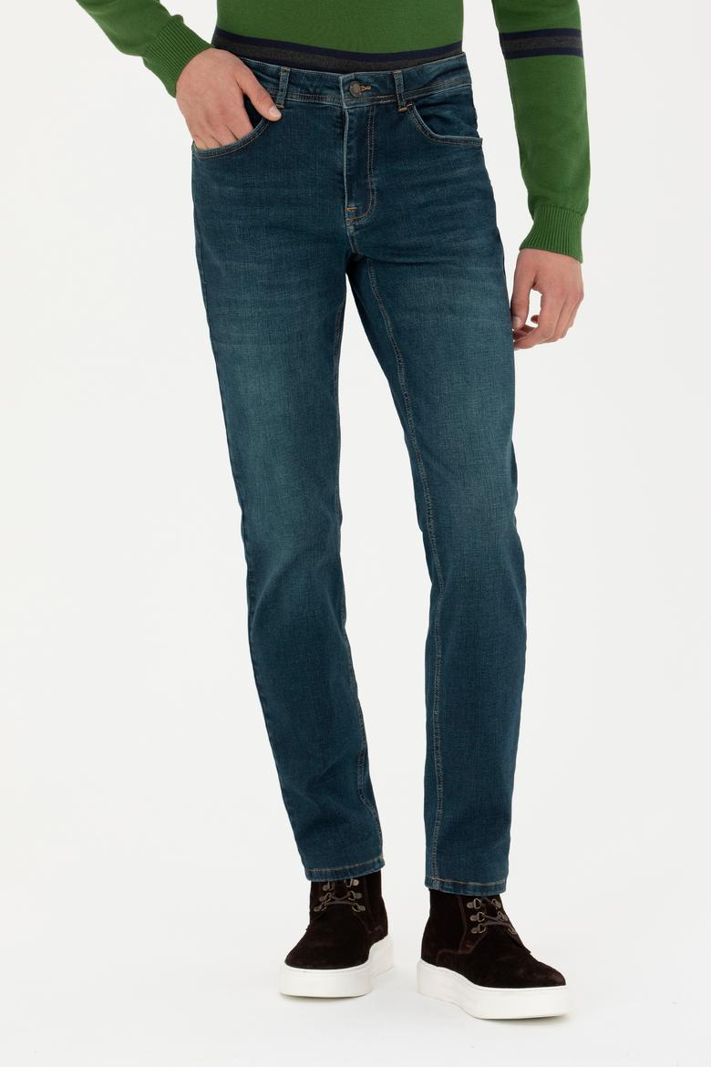 Erkek Yeşil Jean Pantolon - 50272587015