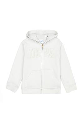 Kız Çocuk Taş Fermuarlı Basic Sweatshirt - 50272613058