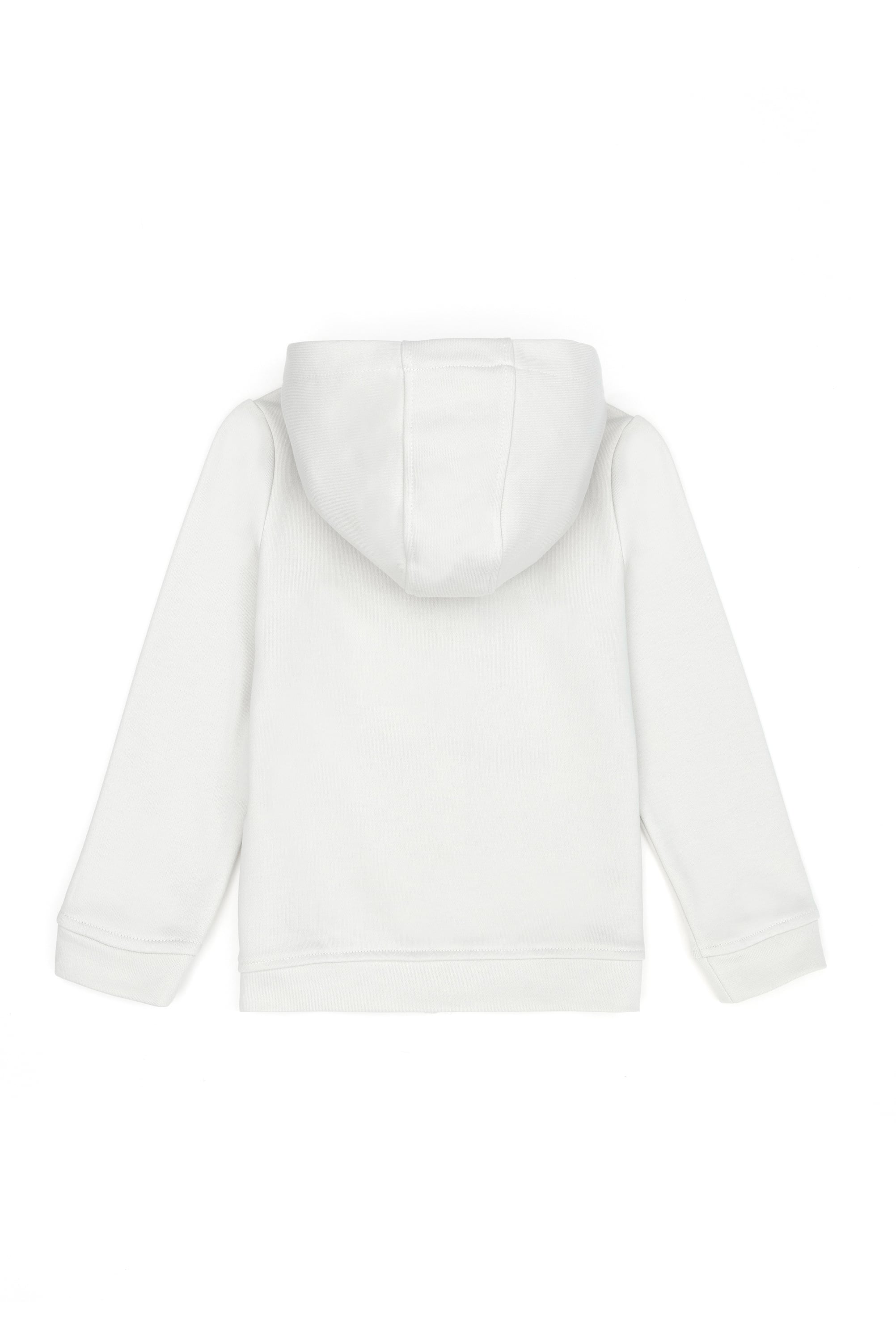 Kız Çocuk Taş Fermuarlı Basic Sweatshirt - Image 2