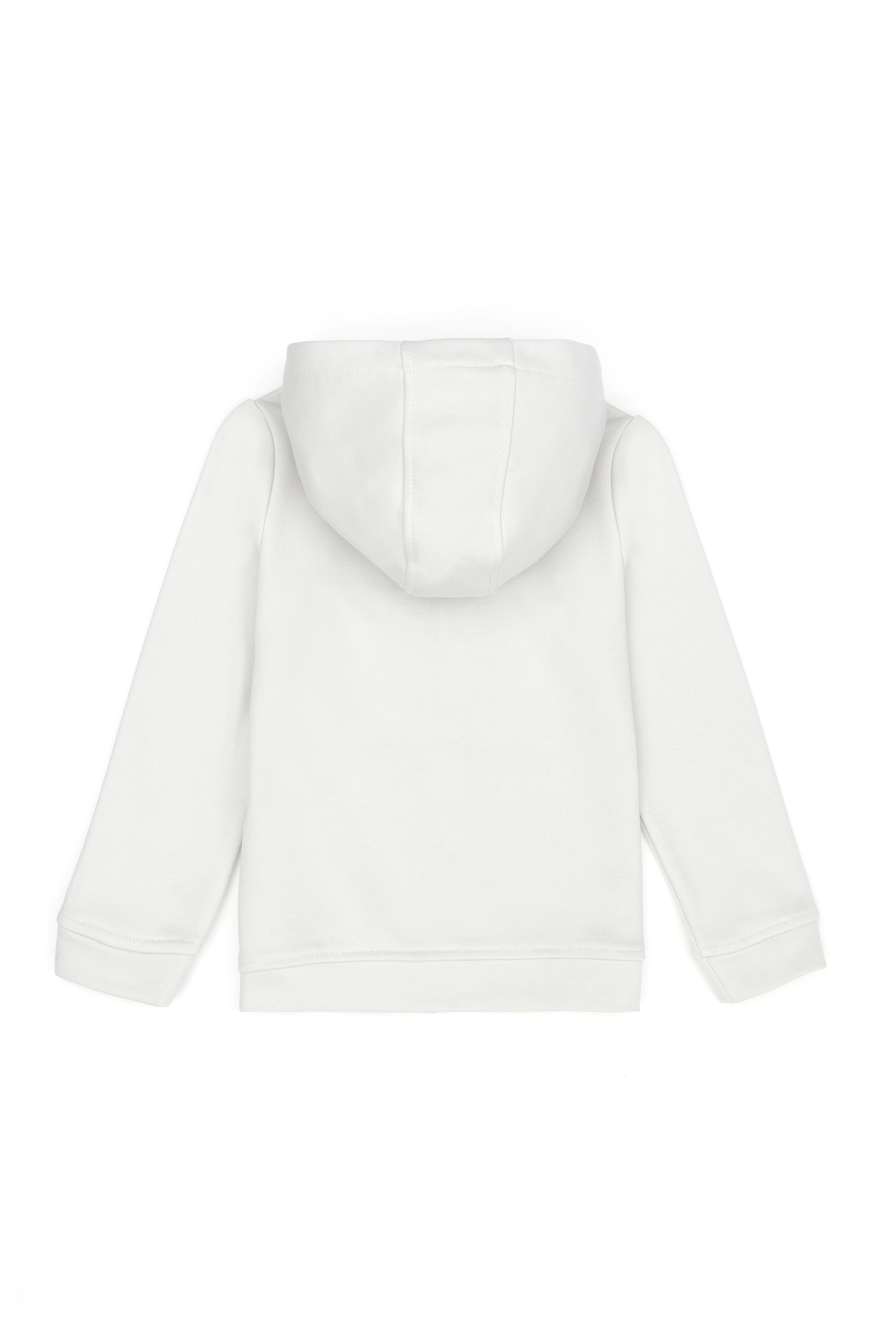 Kız Çocuk Taş Fermuarlı Basic Sweatshirt