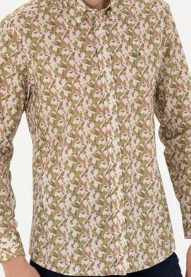 Erkek Taş Uzun Kollu Gömlek - 50272681006