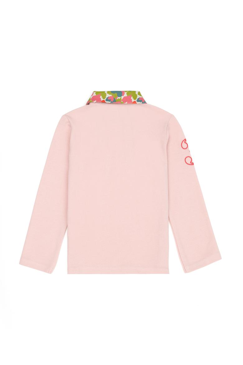 Kız Çocuk Toz Pembe Basic Sweatshirt - 50272633025