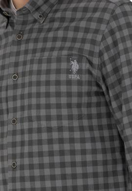 Erkek Antrasit Uzun Kollu Gömlek - 50272690013