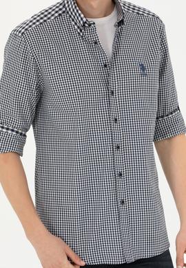 Erkek Lacivert Uzun Kollu Gömlek - 50272703041