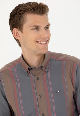 Erkek Antrasit Uzun Kollu Gömlek - 50272710006