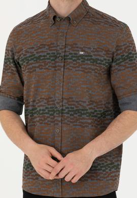 Erkek Antrasit Uzun Kollu Gömlek - 50272753015