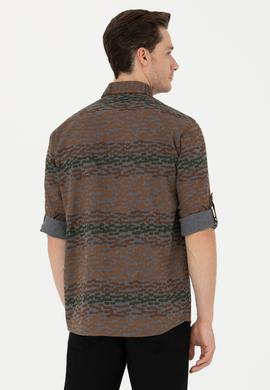 Erkek Antrasit Uzun Kollu Gömlek - 50272753015