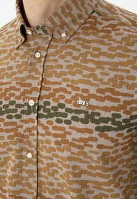 Erkek Taş Uzun Kollu Gömlek - 50272753023