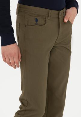 Erkek Haki Kanvas / Chino Pantolon - 50275582169