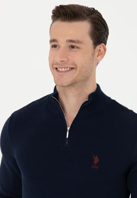 Erkek Lacivert Kazak - 50277884042