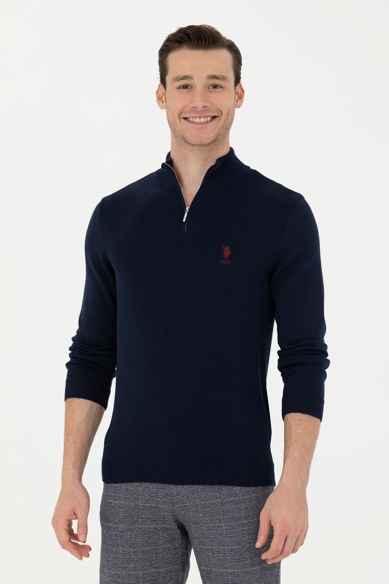 Erkek Lacivert Kazak - 50277884042