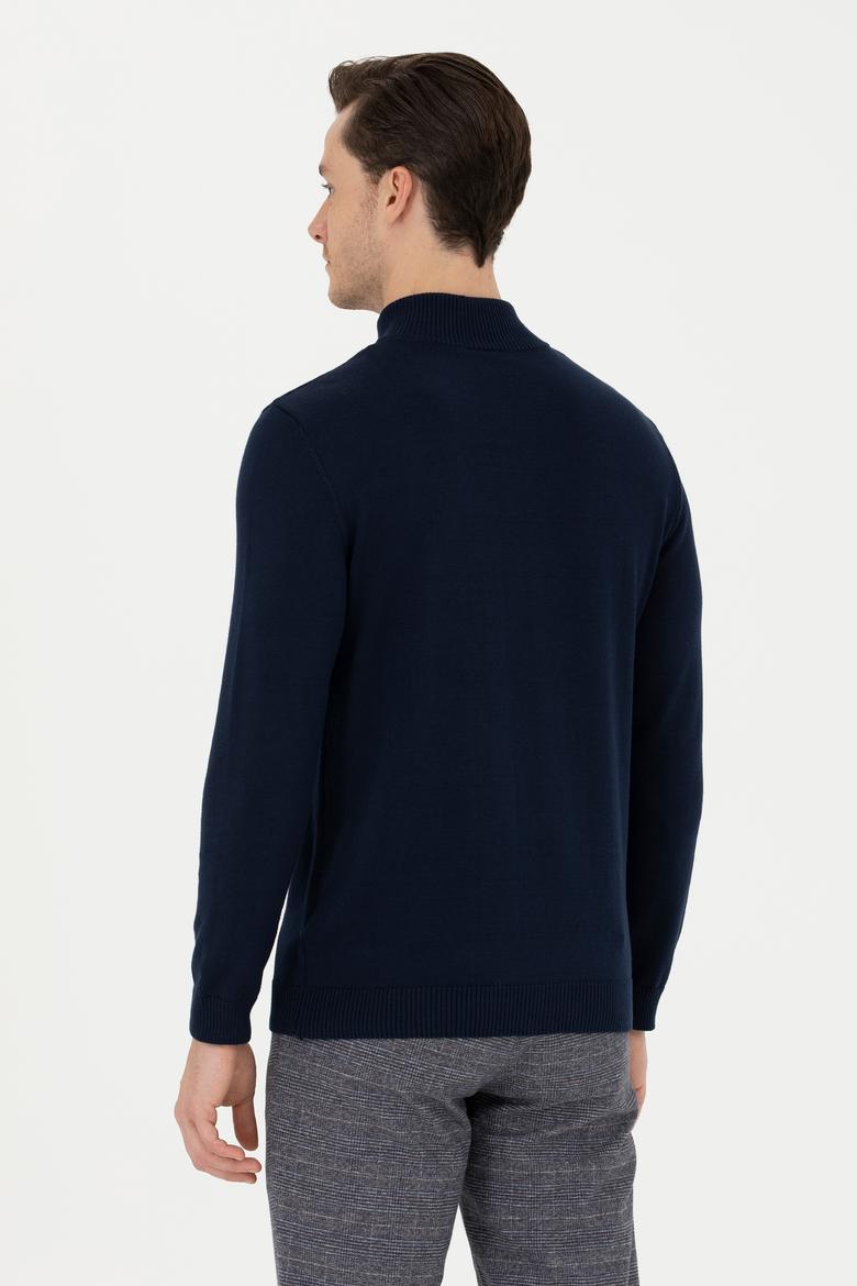 Erkek Lacivert Kazak - 50277884042