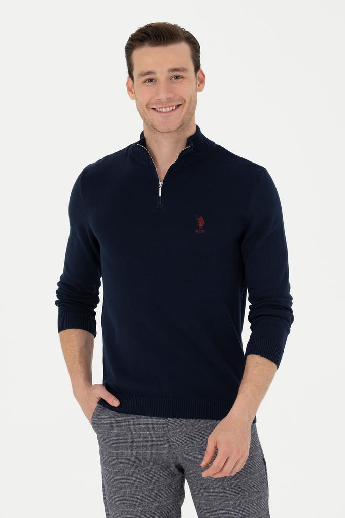 Erkek Lacivert Kazak