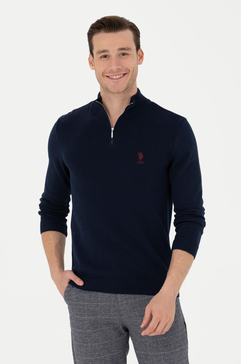 Erkek Lacivert Kazak