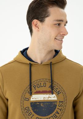 Erkek Açık Haki Sweatshirt - 50277896007