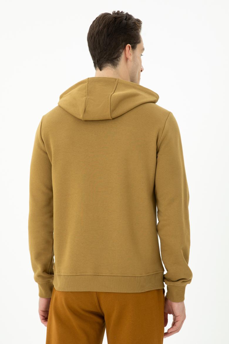 Erkek Açık Haki Sweatshirt - 50277896007