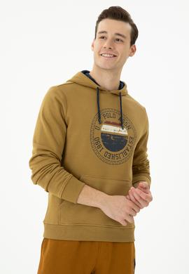 Erkek Açık Haki Sweatshirt - 50277896007