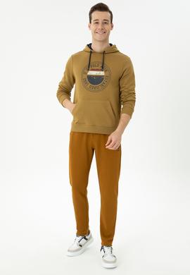 Erkek Açık Haki Sweatshirt - 50277896007