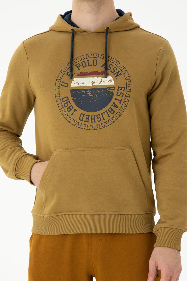Erkek Açık Haki Sweatshirt - 50277896007