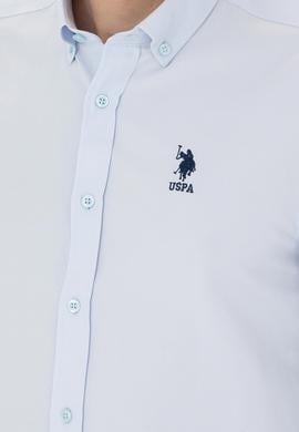 Erkek Açık Mavi Uzun Kollu Basic Gömlek - 50277310046