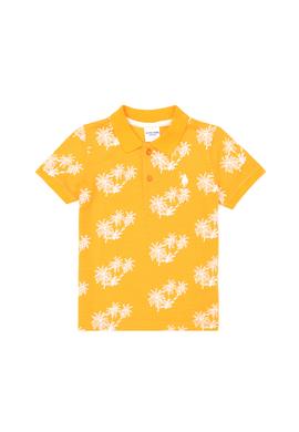 Erkek Çocuk Turuncu Polo Yaka Tişört - 50263541023