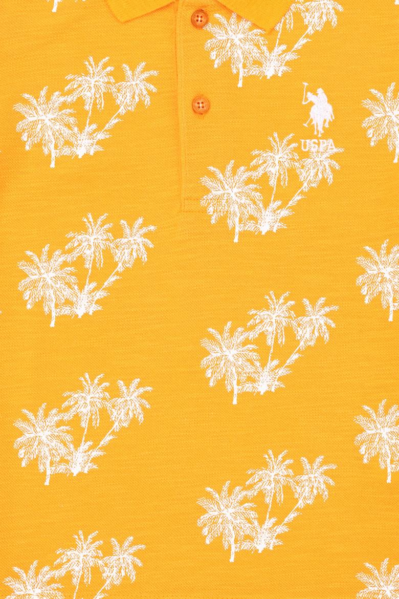 Erkek Çocuk Turuncu Polo Yaka Tişört - 50263541023