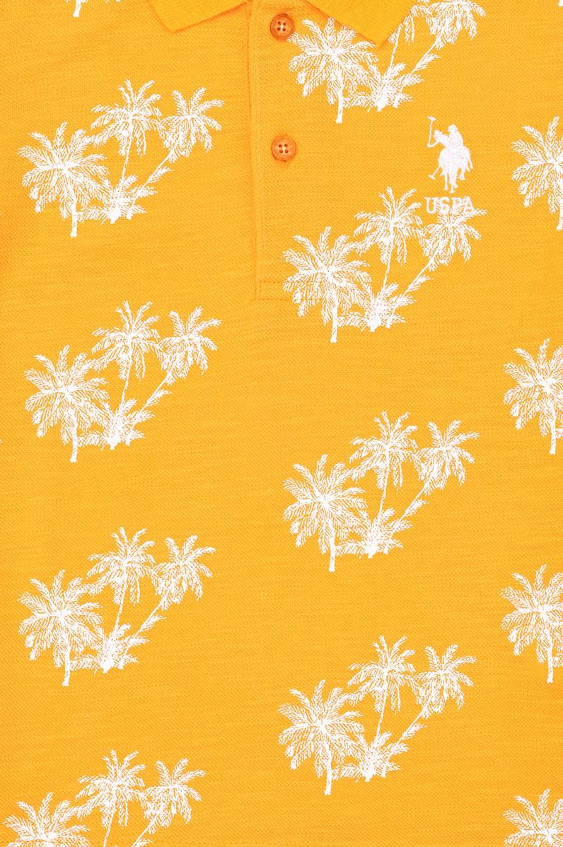 Erkek Çocuk Turuncu Polo Yaka Tişört