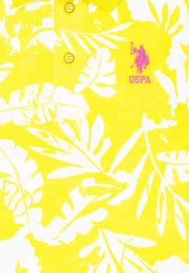 Erkek Çocuk Neon Sarı Polo Yaka Tişört - 50263538013