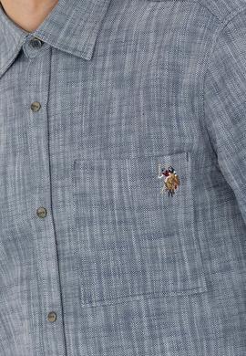 Erkek Lacivert Uzun Kollu Gömlek - 50272701010