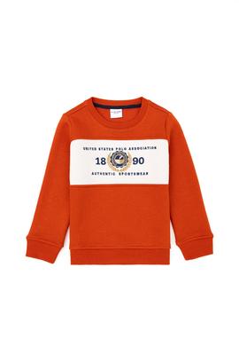 Erkek Çocuk Kiremit Sweatshirt - 50270796055