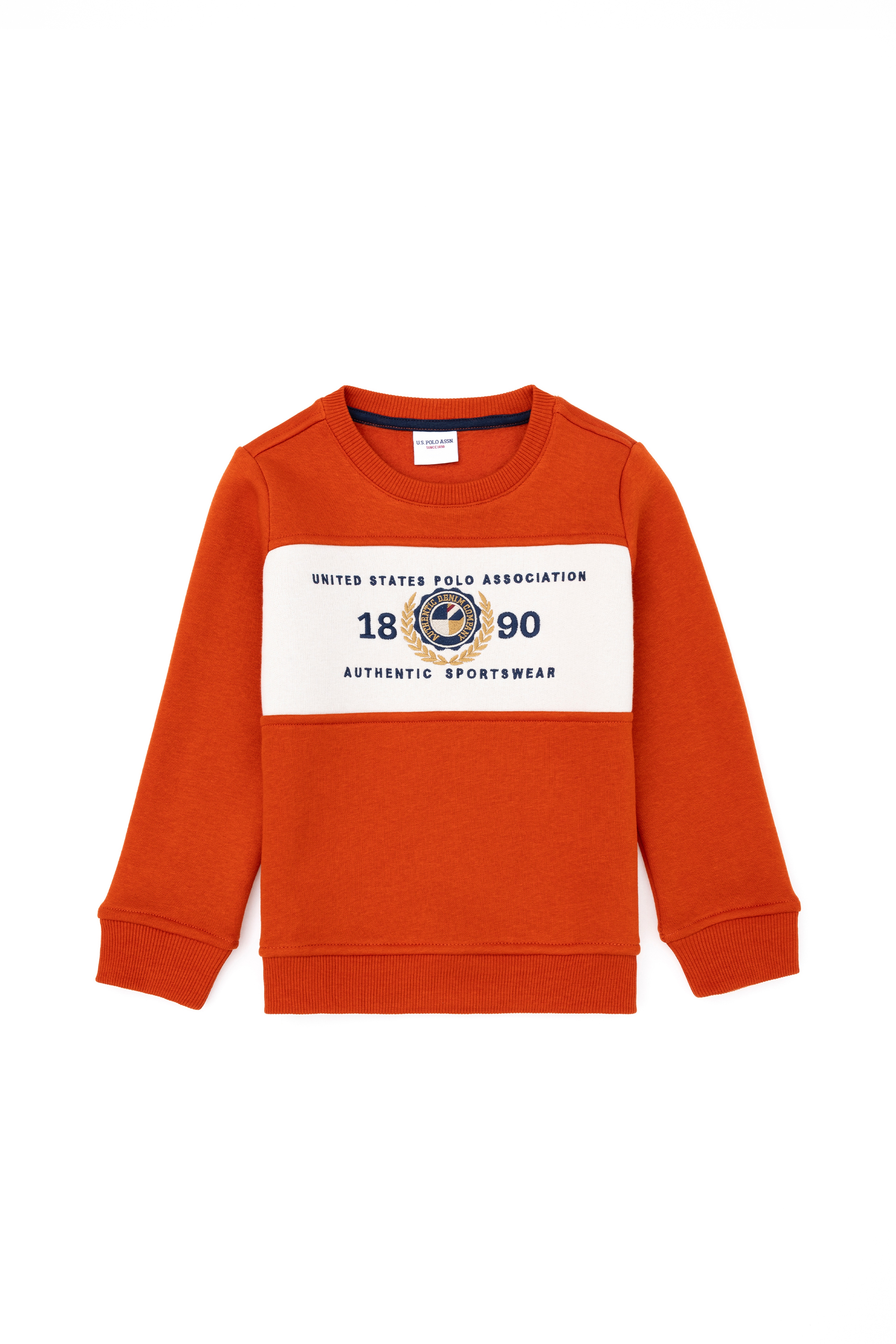 Erkek Çocuk Kiremit Sweatshirt - Image 1